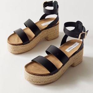 Steven madden platform espadrille sandal